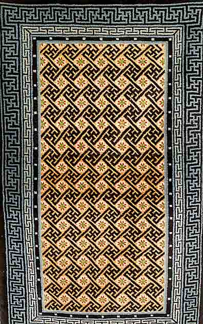 Pao Tow, China, um 1920, Wolle auf Baumwolle, ca. 160 x 100 cm, SchÄtzwert: 1250.- EURO, EHZ: 2