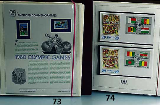 Konvolut Briefmarken: Ersttagsbriefe BRD, Kunst Überall und Olympia Fackellauf 1972, in 1 Album, sehr gut gefÜhrt, dazu 2 Alben Ersttagsbriefe ...