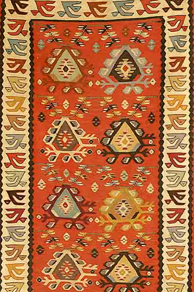 Kelim, Rußland, ca. 50 Jahre, Wolle auf Wolle, ca. 160 x 87 cm, SchÄtzwert: 950.- EURO, EHZ: 2
