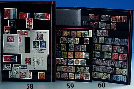 Briefmarken, Altdeutschland ca. 250 Marken, von Baden bis WÜrtemberg (ohne Bayern), teils unterschiedlicher Erhaltung, teilweise gute StÜcke ...