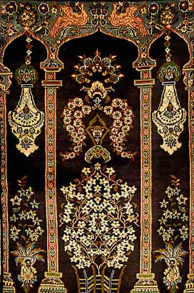 Keschan, Persien, ca. 50 Jahre, Wolle auf Baumwolle, ca. 154 x 97 cm, Schätzwert: 950.- EURO, EHZ: 2