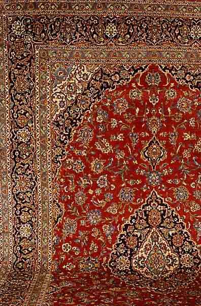 Keschan, Persien, ca. 30 Jahre, Wolle auf Baumwolle, ca. 462 x 291 cm, SchÄtzwert: 2850.- EURO, EHZ: 3