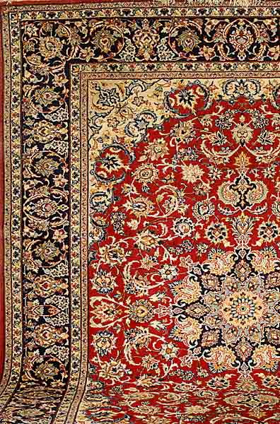 Nadjafabad, Persien, ca. 40 Jahre, Wolle auf Baumwolle, ca. 407 x 310 cm, SchÄtzwert: 1600.- EURO, EHZ: 3