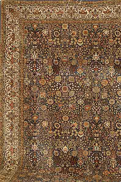 Hereke, Türkei, ca. 30 Jahre, Wolle auf Baumwolle, ca. 394 x 298 cm, Schätzwert: 2100.- EURO, EHZ: 3