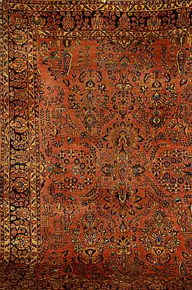 Sarogh US Re Import, Persien, um 1920, Wolle auf Baumwolle, ca. 346 x 256 cm, SchÄtzwert: 7500.- EURO, EHZ: 4