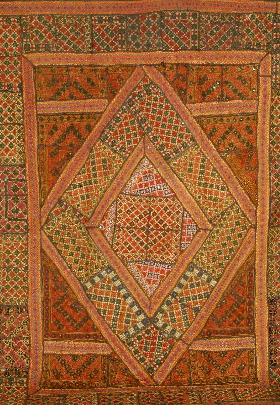 Stickerei, Uzbekestan, um 1900, ca. 250 x 191 cm, Schätzwert: 2200.- EURO, EHZ: 2,
