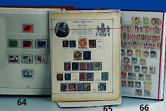 Briefmarken Großbritanien 1840/1904, gest. Sammlung auf alten AlbenblÄttern