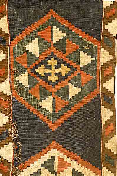 2 Mafrashteile, Kaukasus, um 1880, ca. 102 x 50 cm, Schätzwert: 650.- EURO, EHZ: 5