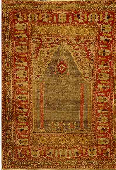 SiebenbÜrgen Teppich, TÜrkei, um 1820, Wolle auf Baumwolle, ca. 176 x 131 cm, SchÄtzwert: 2800.- EURO, EHZ: 4-5
