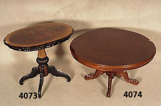 Runder Tisch, Italien, um 1960, Wurzelholz, praktisches BeistellmÖbel, ca. H 52, D. 99 cm