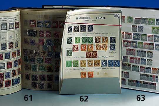 Briefmarken alle Welt, alter Schaubek- Schraubbinder Ausgabe 1934 mit ansehnlichem Inhalt,