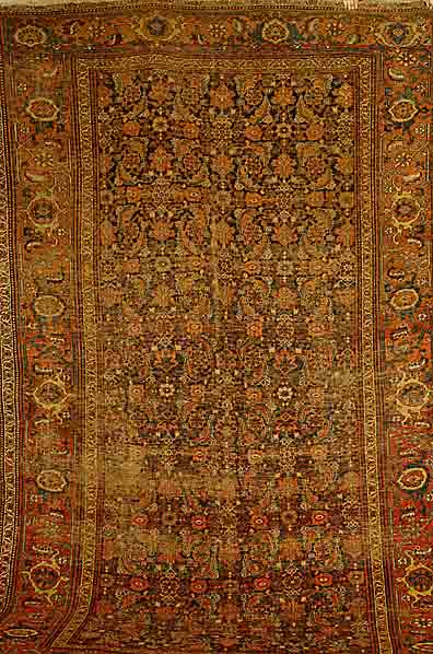Gerus Bidjar Antik, Persien, um 1880, Wolle auf Wolle, ca. 359 x 222 cm, SchÄtzwert: 3200.- EURO, EHZ: 5