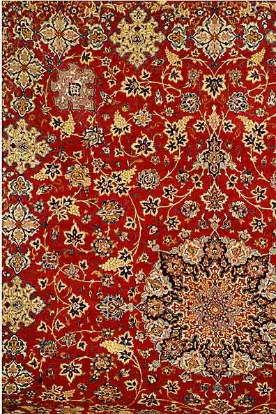 Keschan, Persien, ca. 50 Jahre, Wolle auf Baumwolle, ca. 411 x 314 cm, SchÄtzwert: 2500.- EURO, ReinigungsbedÜrftig, EHZ: 3-4