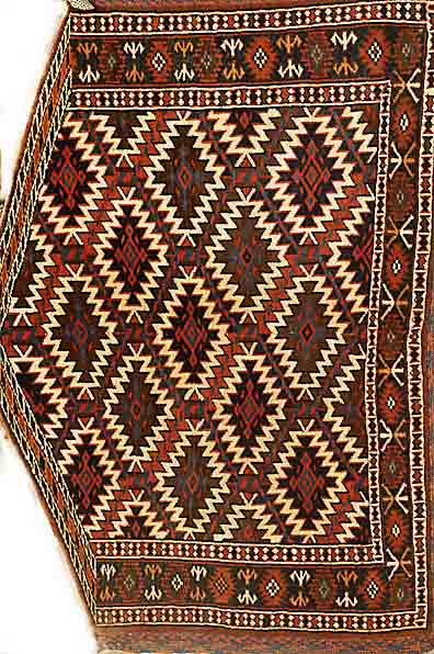 Yamout Asmalyk Rußland, um 1900, Wolle auf Wolle, ca. 108 x 74 cm, SchÄtzwert: 1350.- EURO, EHZ: 2