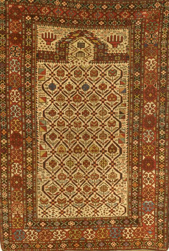 Schirwan, Rußland, ca. 1880 Jahre, Wolle auf Wolle, ca. 157 x 105 cm, SchÄtzwert: 7500.- EURO, EHZ: 3