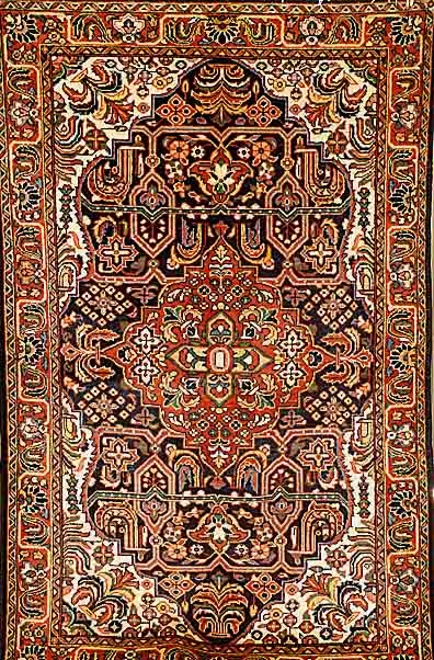 Mahal, Persien, ca. 50 Jahre, Wolle auf Baumwolle, ca. 209 x 130 cm, Schätzwert: 650.- EURO, EHZ: 2