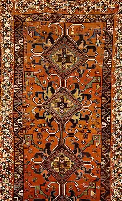 Ost Anatolien, TÜrkei, ca. 1930 Jahre, Wolle auf Wolle, ca. 340 x 172 cm, SchÄtzwert: 1100.- EURO, EHZ: 3