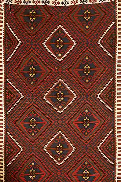 Kurden Kelim, Ost Anatolien, um 1950, Wolle auf Wolle, ca. 264 x 107 cm, SchÄtzwert: 950.- EURO, EHZ: 2