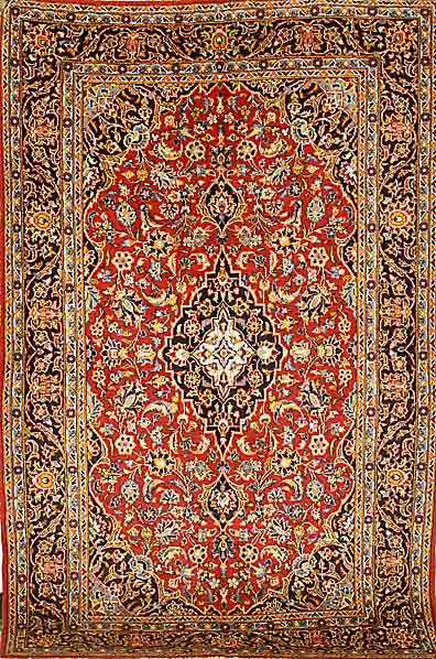 Keschan, Persien, ca. 20 Jahre, Wolle auf Baumwolle, ca. 230 x 143 cm, SchÄtzwert: 1050.- EURO, EHZ: 1-2