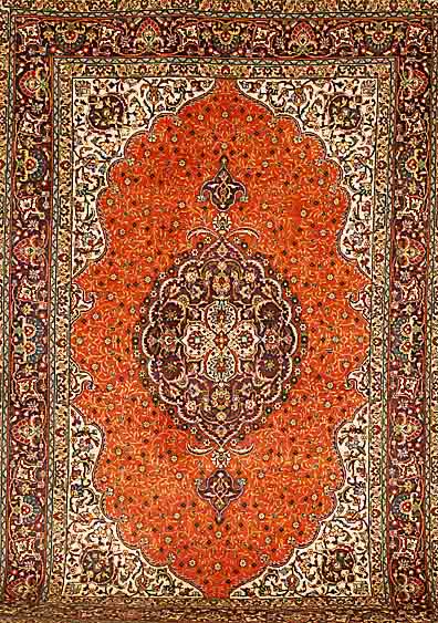 TÄbriz, Persien, ca. 20 Jahre, Wolle auf Baumwolle, ca. 303 x 202 cm, SchÄtzwert: 1100.- EURO, EHZ: 2