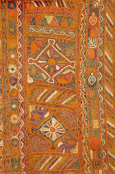 Sumac Decke, Türkei, um 1910, Wolle auf Wolle, ca. 230 x 74 cm, Schätzwert: 850.- EURO, EHZ: 3