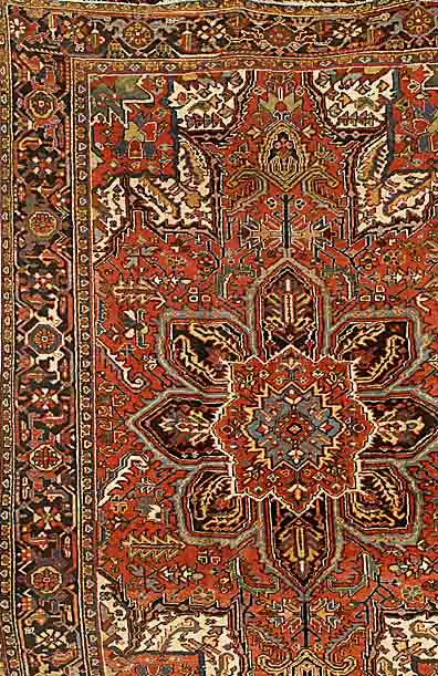 Heriz, Persien, ca. 40 Jahre, Wolle auf Baumwolle, ca. 305 x 225 cm, SchÄtzwert: 1800.- EURO, EHZ: 3