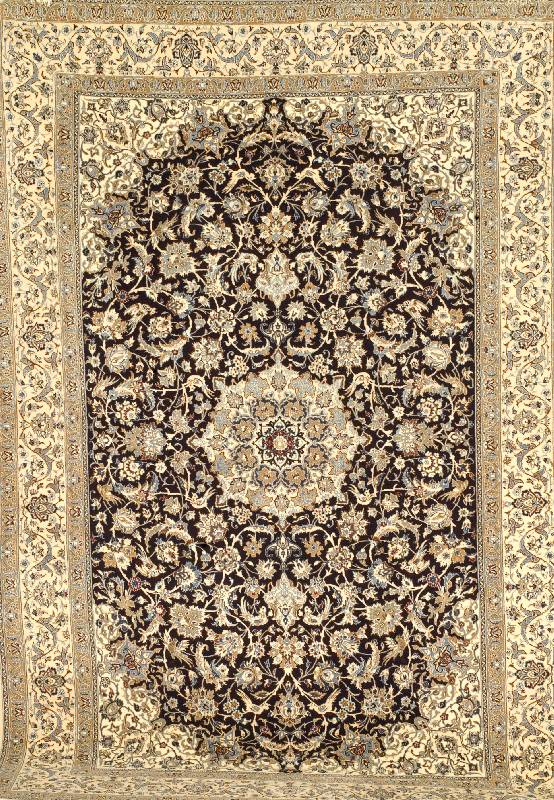 Nain fein, Persien, ca 5 Jahre.Korkwolle mit Seide, ca. 250 x 167 cm, SchÄtzwert: 5700.- EURO, ca. 1,0 Mio. Kn/qm.Ehz 1-2.