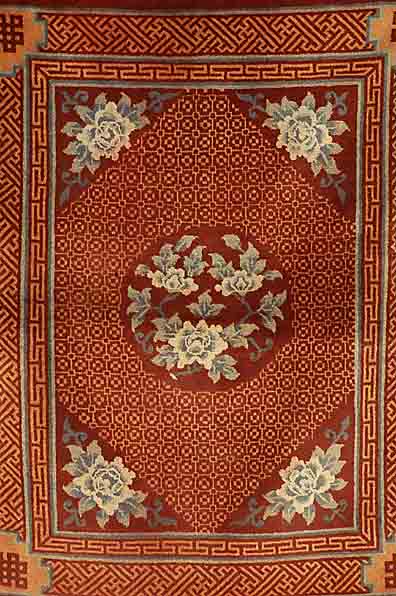 Pao Tow, China, um 1910, Wolle auf Baumwolle, ca. 171 x 134 cm, SchÄtzwert: 2200.- EURO, EHZ: 2