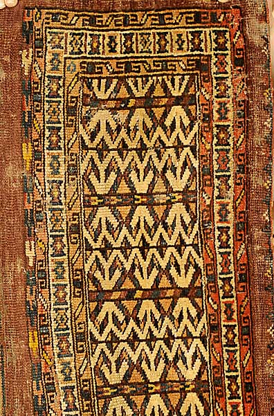 Yomuth-Torba, Russland, um 1860, Wolle auf Wolle, ca. 72 x 38 cm, SchÄtzwert: 1200.- EURO, EHZ: 5-6