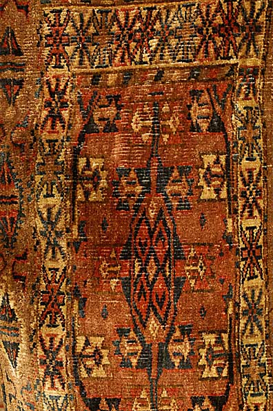 Tekke-Torba, Turkmenistan, um 1850, Wolle auf Wolle, ca. 65 x 37 cm, SchÄtzwert: 900.- EURO, EHZ: 5