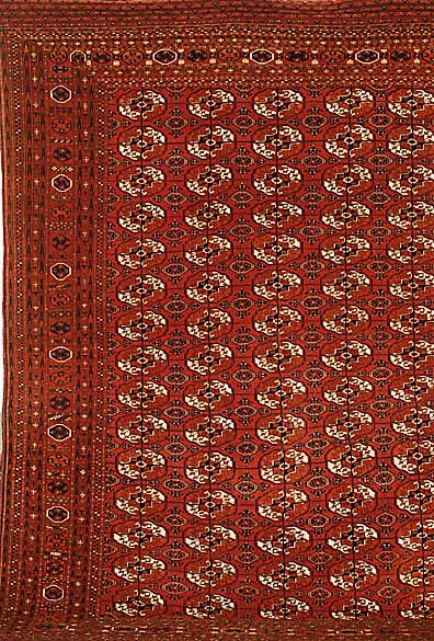 Buchara, Russland, um 1940, Wolle auf Wolle, ca. 323 x 238 cm, SchÄtzwert: 3900.- EURO, EHZ: 1-2