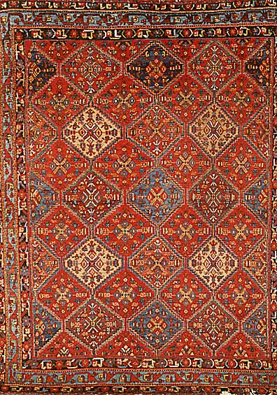 Sirjan, Persien, ca. 40 Jahre, Wolle auf Baumwolle, ca. 203 x 164 cm, SchÄtzwert: 950.- EURO, EHZ: 3