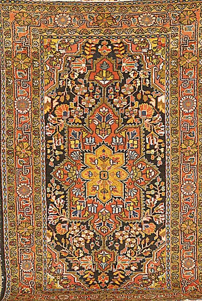 Sarogh Mahal, Persien, ca. 50 Jahre, Wolle auf Baumwolle, ca. 202 x 134 cm, SchÄtzwert: 850.- EURO, EHZ: 3