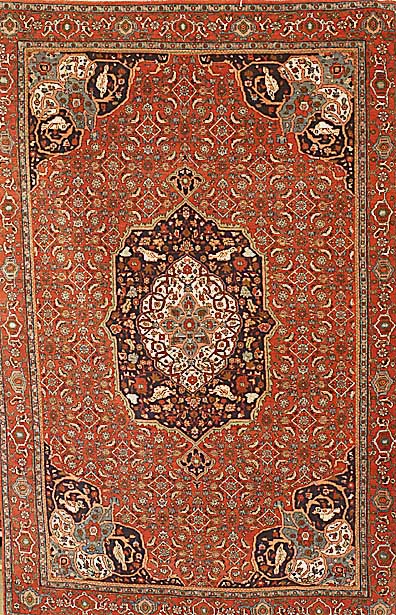 Bidjar fein, Persien, ca. 50 Jahre, Wolle auf Baumwolle, ca. 170 x 113 cm, SchÄtzwert: 2200.- EURO, EHZ: 2