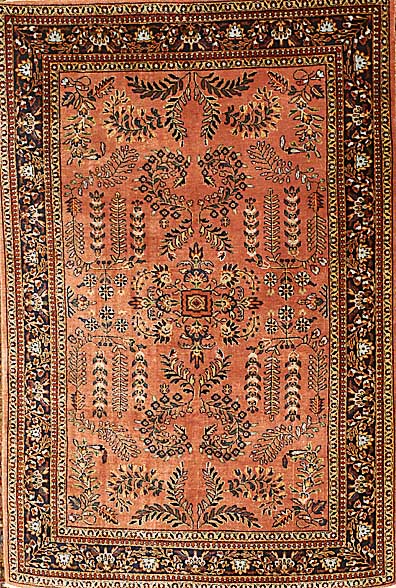 Sarogh fein, Indien, ca. 20 Jahre, Korkwolle, ca. 173 x 117 cm, SchÄtzwert: 2500.- EURO, EHZ: 2-3