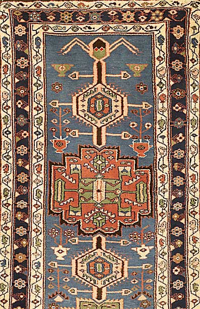 Meschgin, Persien, ca. 30 Jahre, Wolle auf Wolle, ca. 304 x 97 cm, SchÄtzwert: 850.- EURO, EHZ: 2-3