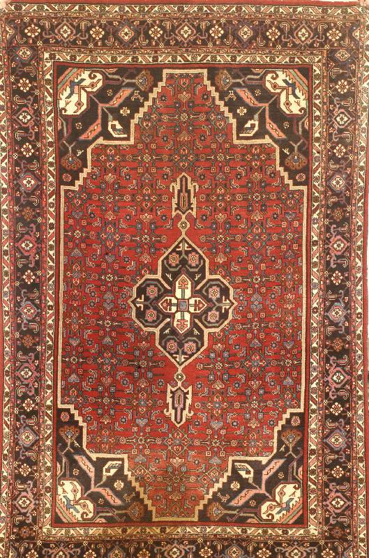 Bidjar, Persien, ca. 40 Jahre, Wolle auf Baumwolle, ca. 204 x 130 cm, Schätzwert: 1200.- EURO, EHZ: 3, Wasserschaden