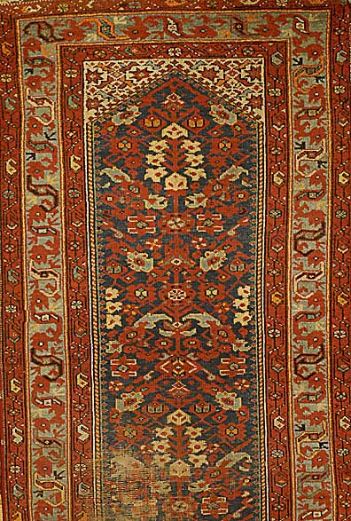 Malayer, Persien, um 1930, Wolle auf Baumwolle, ca. 360 x 308 cm, SchÄtzwert: 1100.- EURO, EHZ: 4-5