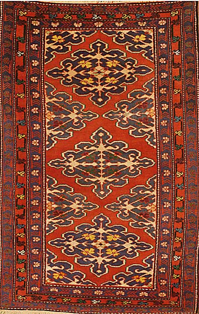 Shirwan, Rußland, ca. 50 Jahre, Wolle auf Wolle, ca. 178 x 115 cm, SchÄtzwert: 1200.- EURO, EHZ: 2, Mottenfraß (gereinigt)