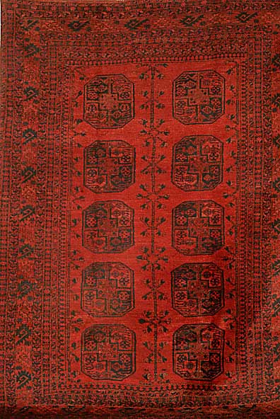 Dolatabad, Afghanistan, ca. 40 Jahre, Wolle auf Wolle, ca. 295 x 206 cm, SchÄtzwert: 2200.- EURO, EHZ: 3