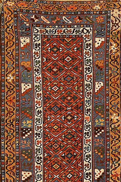 Karabagh, Rußland, um 1920, Wolle auf Wolle, ca. 435 x 90 cm, SchÄtzwert: 3200.- EURO, EHZ: 4
