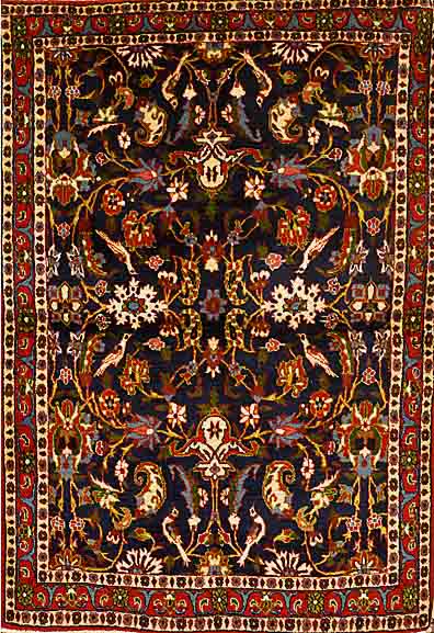 Esfahan, Persien, ca. 50 Jahre, Wolle auf Baumwolle, ca. 145 x 100 cm, SchÄtzwert: 1050.- EURO, EHZ: 2