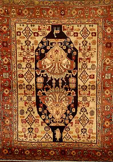 Senneh Bidjar, Persien, ca. 40 Jahre, Wolle auf Baumwolle, ca. 150 x 112 cm, SchÄtzwert: 950.- EURO, EHZ: 2