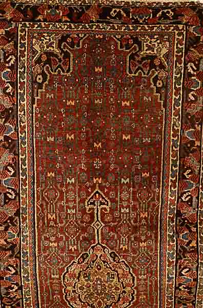 Bidjar, Persien, ca. 50 Jahre, Wolle auf Baumwolle, ca. 310 x 120 cm, SchÄtzwert: 1050.- EURO, EHZ: 4, gereinigt