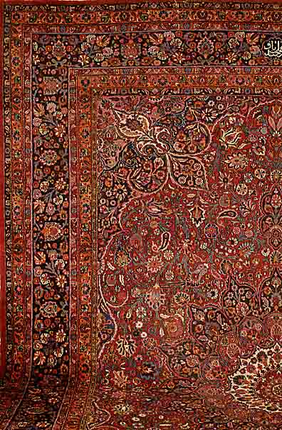 Birdjand sign, Persien, ca. 40 Jahre, Wolle auf Baumwolle, ca. 521 x 350 cm, SchÄtzwert: 2500.- EURO, EHZ: 3-4