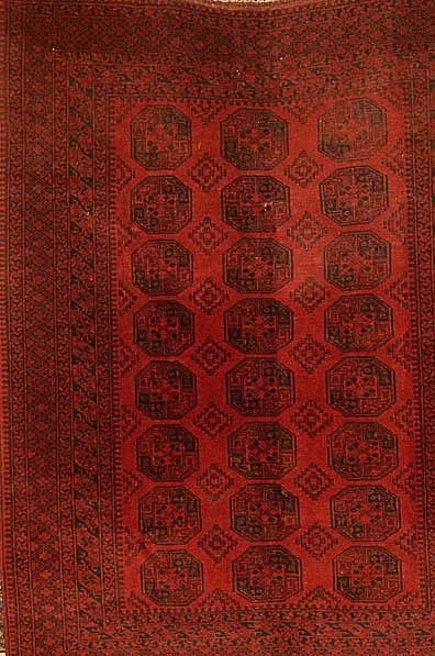 Dolatabad, Afghanistan, ca. 35 Jahre, Wolle auf Wolle, ca. 263 x 206 cm, SchÄtzwert: 1150.- EURO, EHZ: 3