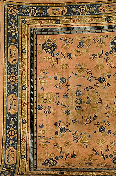 Peking, China, um 1900, Wolle auf Baumwolle, ca. 350 x 278 cm, SchÄtzwert: 3500.- EURO, EHZ: 4