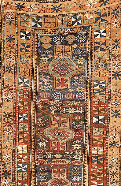 YÜrÜk, TÜrkei, um 1890, Wolle auf Wolle, ca. 206 x 104 cm, SchÄtzwert: 1600.- EURO, EHZ: 5