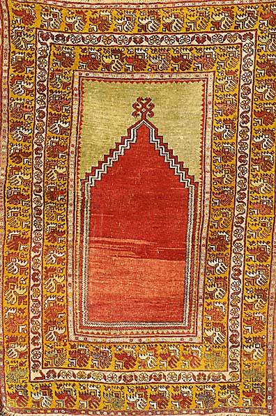 Mudjur, TÜrkei, um 1920, Wolle auf Wolle, ca. 157 x 106 cm, SchÄtzwert: 1400.- EURO, EHZ: 3