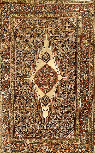 Farahan, Persien, um 1880, Wolle auf Baumwolle, ca. 190 x 124 cm, SchÄtzwert: 2400.- EURO, EHZ: 4